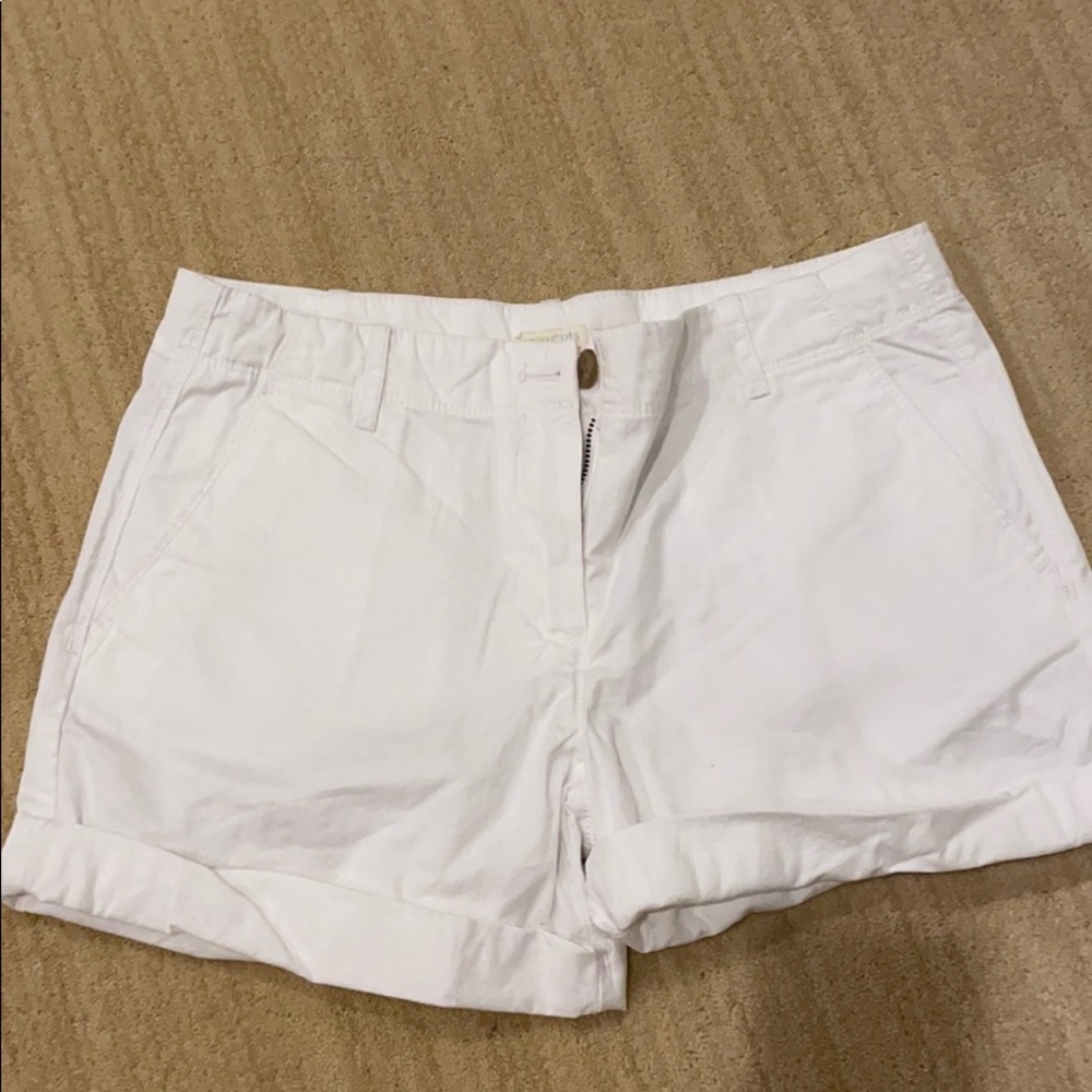 Crewcuts size 14 white shorts